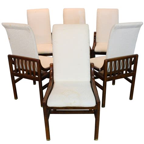 Henredon dining room table and chairs january 5, 2020 by charles richards this henredon dining room table and chairs graphic has 18 dominated colors, which include white, cape palliser, cab sav, snowflake, weathered leather, clay court, pioneer village, north rim, bleached bone, tamarind, ivory cream, ivory, honeydew, vapour, sefid white. Set of Six Henredon Dining Chairs in Walnut at 1stdibs