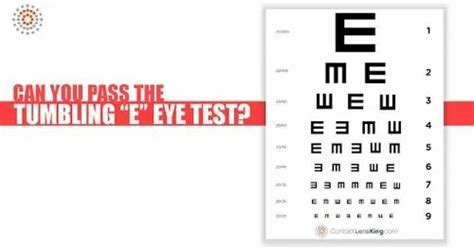 Tumbling E Eye Chart Tumbling E Eye Chart Precision Vision Shari Mcbay