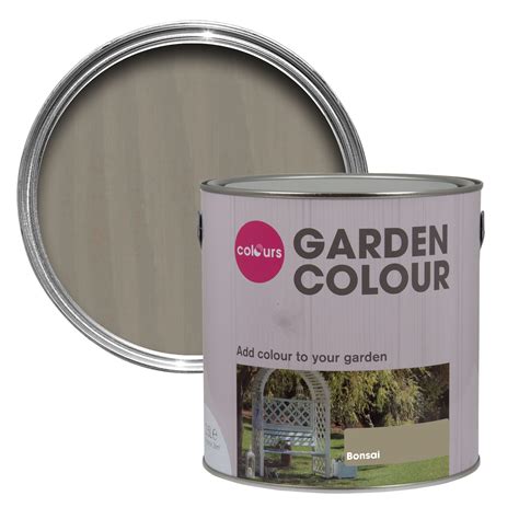 Painted kitchen project dulux antique white usa on rear cupboards. Colours Garden Bonsai Matt Paint 2.5L | Departments | DIY ...