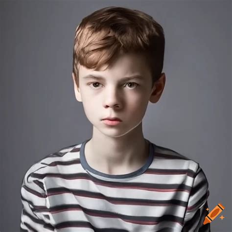 Portrait Of A 14 Year Old Boy