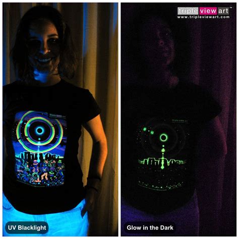 Eclipse Over Stonehenge Uv Blacklight And Glow In The Dark Psy Goa