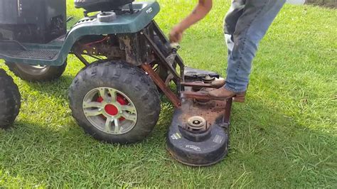 Lifted 2005 Murray Lawn Mower Youtube