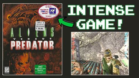 Aliens Versus Predator Windows 1999 Unboxing And Gameplay Youtube