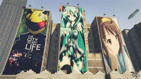 Downtown Anime Mod 13 Para Gta 5