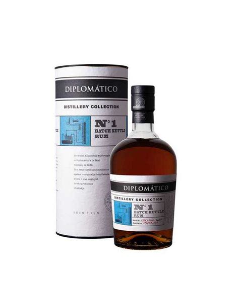 diplomático distillery collection no 1 batch kettle rum 47 0 0 7 l rumtips cz