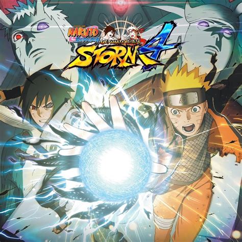Naruto Shippuden Ultimate Ninja Storm 4 2016 Playstation 4 Box Cover