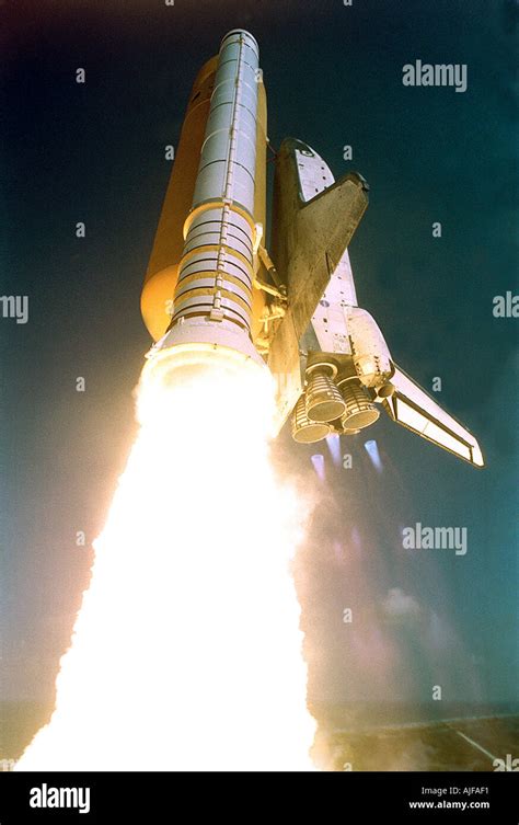 Space Shuttle Launch Stock Photo Alamy