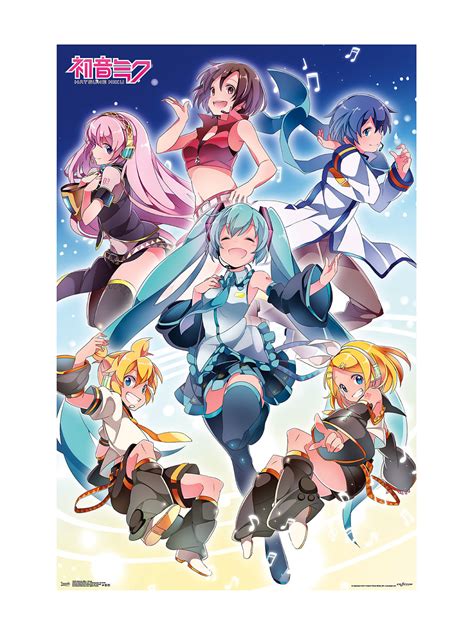 Your Guide To Buying Vocaloid Merchandise — Hatsune Miku Group Poster