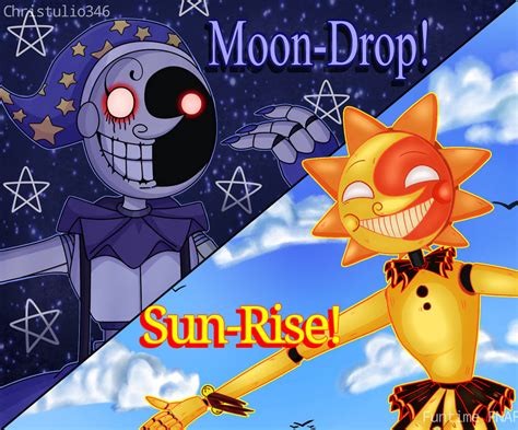 Sun Moon Fnaf Baby Dark Artwork Fnaf Sister Location Fnaf