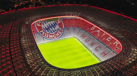 New lighting for the inner roof area at Allianz Arena