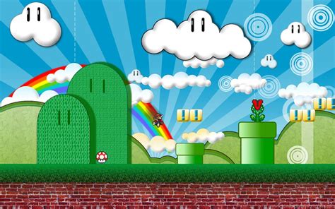Fundo Super Mario Bros