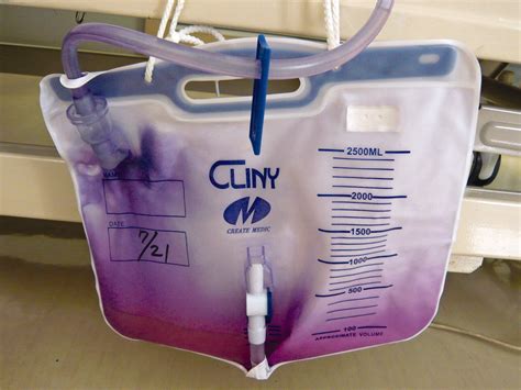 Purple Urine Pouches Ostomy Care And Supply