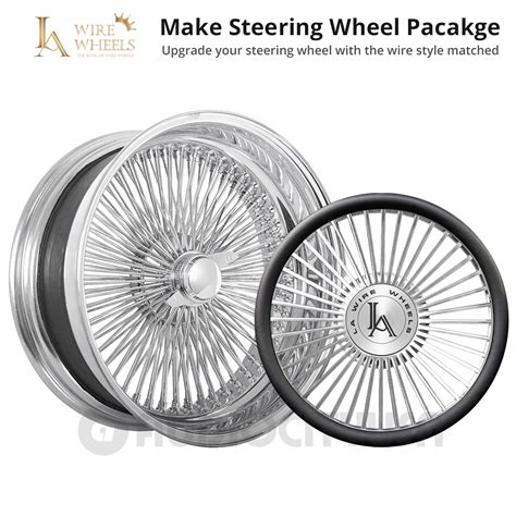 15x7 La Wire Wheels Standard 100 Spoke Straight Lace Gold Rims Ww115 4