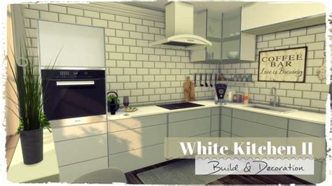 White Kitchen Ii At Dinha Gamer Sims 4 Updates