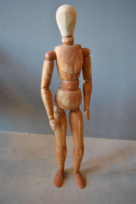 Massive Wood Articulating Artist Model For Sale At 1stdibs