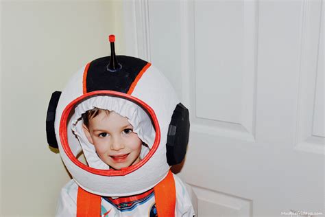 Easy Diy Space Helmet Kids Astronaut Costume