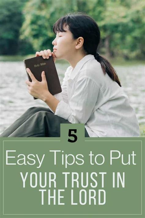 5 Easy Tips To Put Your Trust In The Lord Hebrews 12 Endurance