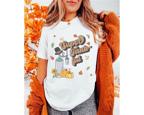 Respiratory Therapist Thanksgiving Shirt Funny Oxygen Therapy Etsy