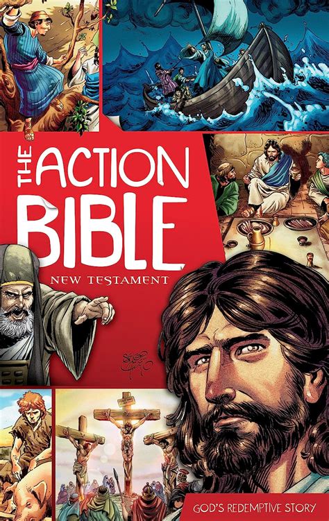 The Action Bible New Testament By David C Cook