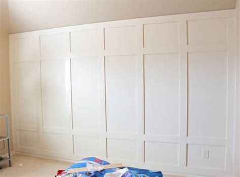 It's time to remove that wall tile and install wainscoting. DIY Board & Batten Wainscot Combo Wall |2-Story Family » A ...