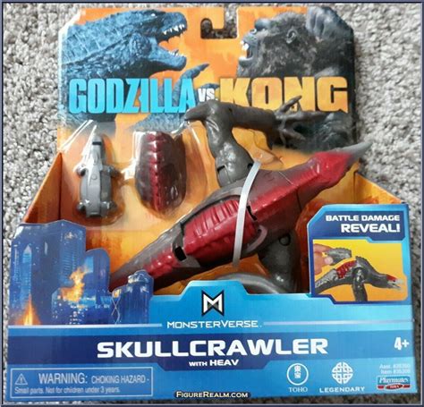Skullcrawler With Heav Godzilla Vs Kong Basic Series Playmates Action Figure