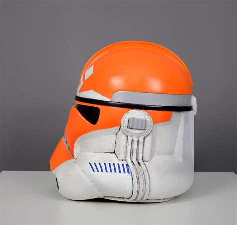 332nd Helmet Ahsoka Clone Trooper Helmet Star Wars Orange Etsy
