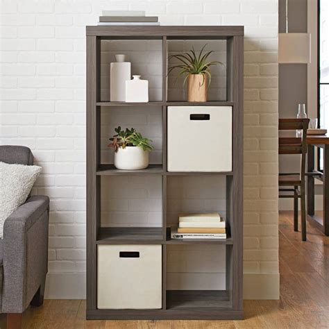 Better Homes And Gardens 8 Cube Storage Rustic Grey Finish