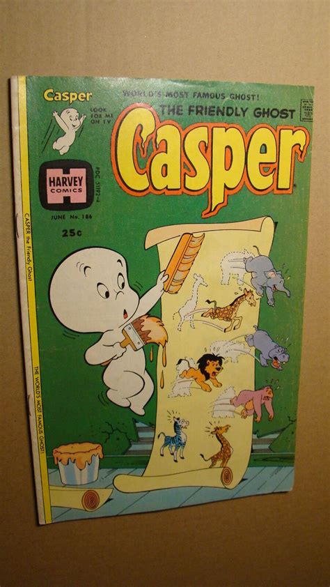 Casper 186 The Friendly Ghost Harvey Comics 1976 Comic Books Modern Age Harvey Casper