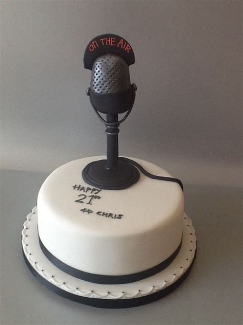 Rap Music Microphone Cake Jamies Witte