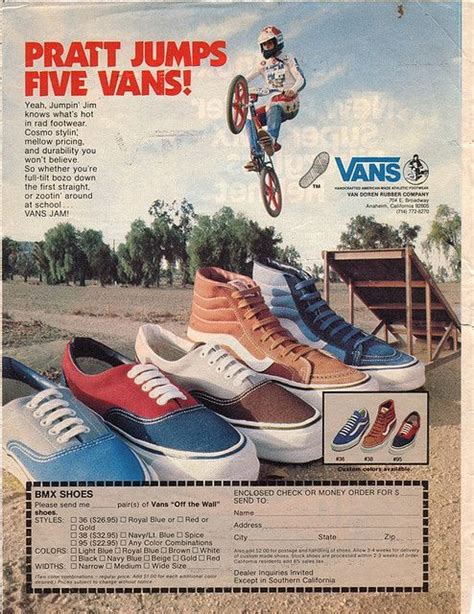 Shoes Ads Vintage Vans Bmx