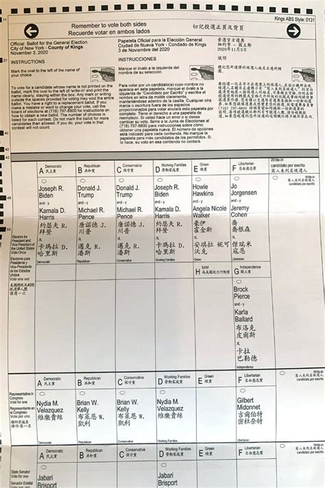 in brooklyn many absentee ballots have errors voters say the new york times