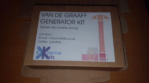 150mm Van De Graaff Vdg Generator Kit 40000v Of Sparky Fun