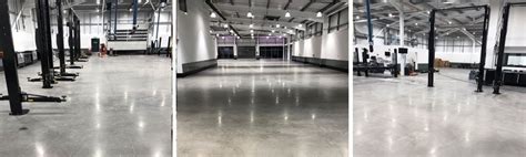 Polished Concrete Floor For Car Showroom In Bristol By Directstone