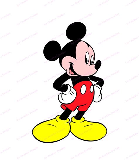 Cool Mickey Mouse Svg