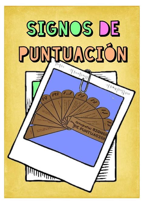 Signos De Puntuaci N En Espa Ol Punctuation Marks In Spanish