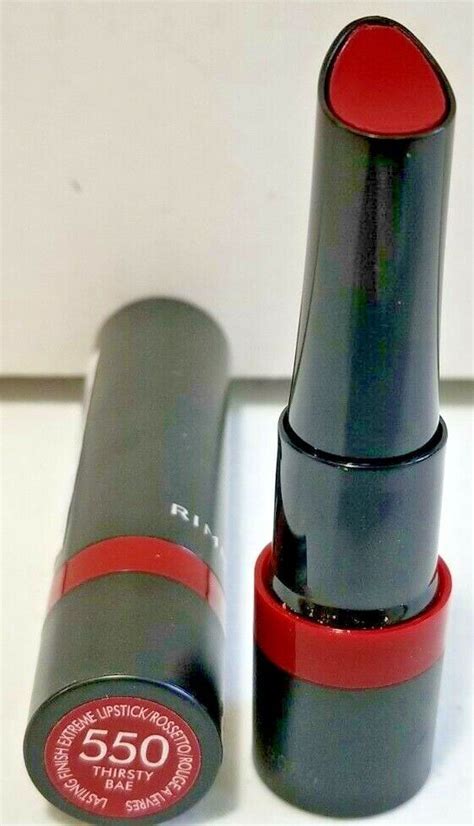 Rimmel Lasting Finish Extreme Lipstick 550 Thirsty Bae Ebay