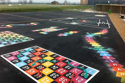 Playground Markings School Playground Painting Project Playgrounds