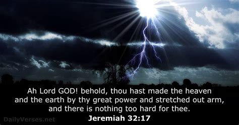 Jeremiah 3217 Bible Verse Kjv