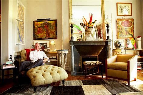 Loveisspeed Jacques Grange Interior Architect At His Home