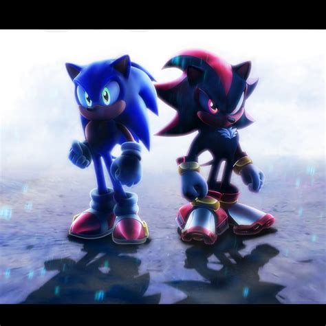 Shadow And Sonic Shadow The Hedgehog Wallpaper 44466100 Fanpop