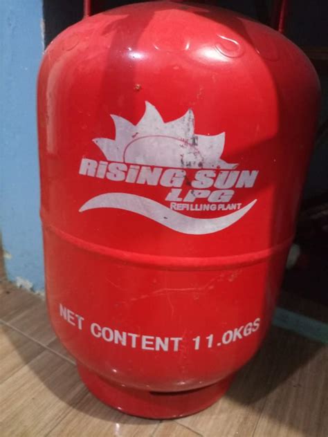 Rising Sun LPG Tank 11 Kgs Tank Only Furniture Home Living