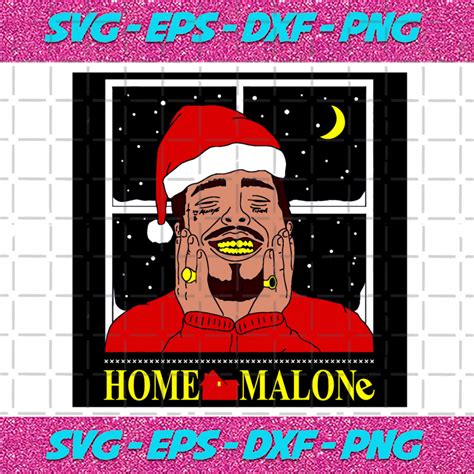 Home Malone Svg Trending Svg Malone Svg Malone Home Alone Post Malone