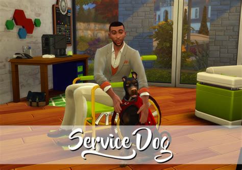 Service Dog Poses By Quiddity Service Dogs Sims Pets Sims 4