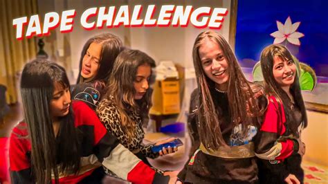 Tied Up With Tape Challenge 3 Lr7 Girls Gaming House Husna Yt