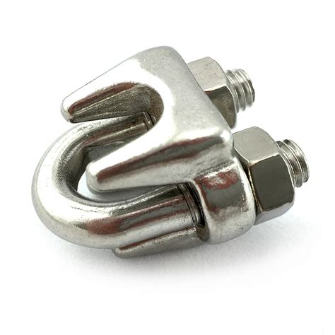 Cable Clamp In Stainless Steel 316 And Galvanised Australia Wide Delivery