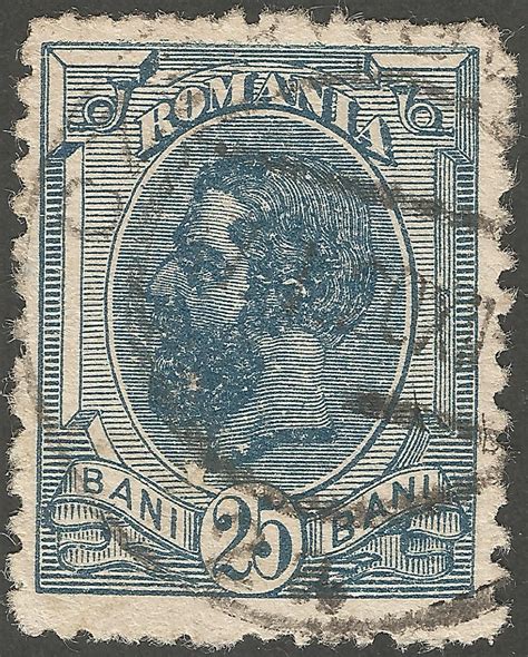 Stamps Stamp Romania 1900 Carol I Of Romania 25b