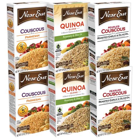 I would pick quinoa for healthier options. Near East Rice Variety Pack Couscous and Quinoa 6 Count ...