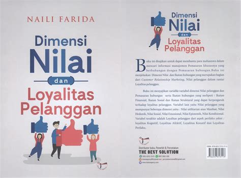 Dimensi Nilai Dan Loyalitas Pelanggan Faculty Of Social And Political Sciences Universitas