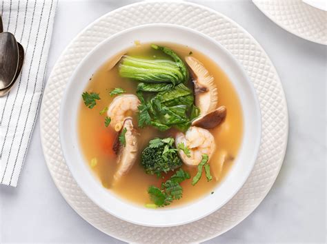 Thai Tom Yum Kung Soup Recipe Without Coconut Milk