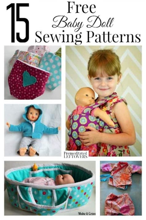 15 Free Baby Doll Sewing Patterns